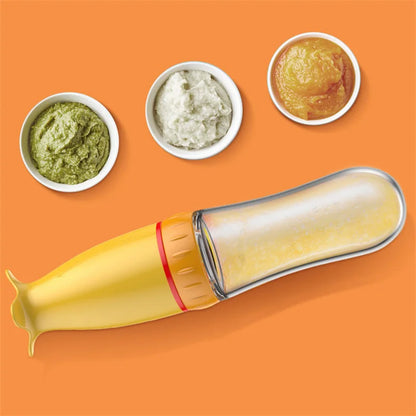 Baby Bottle With Spoon