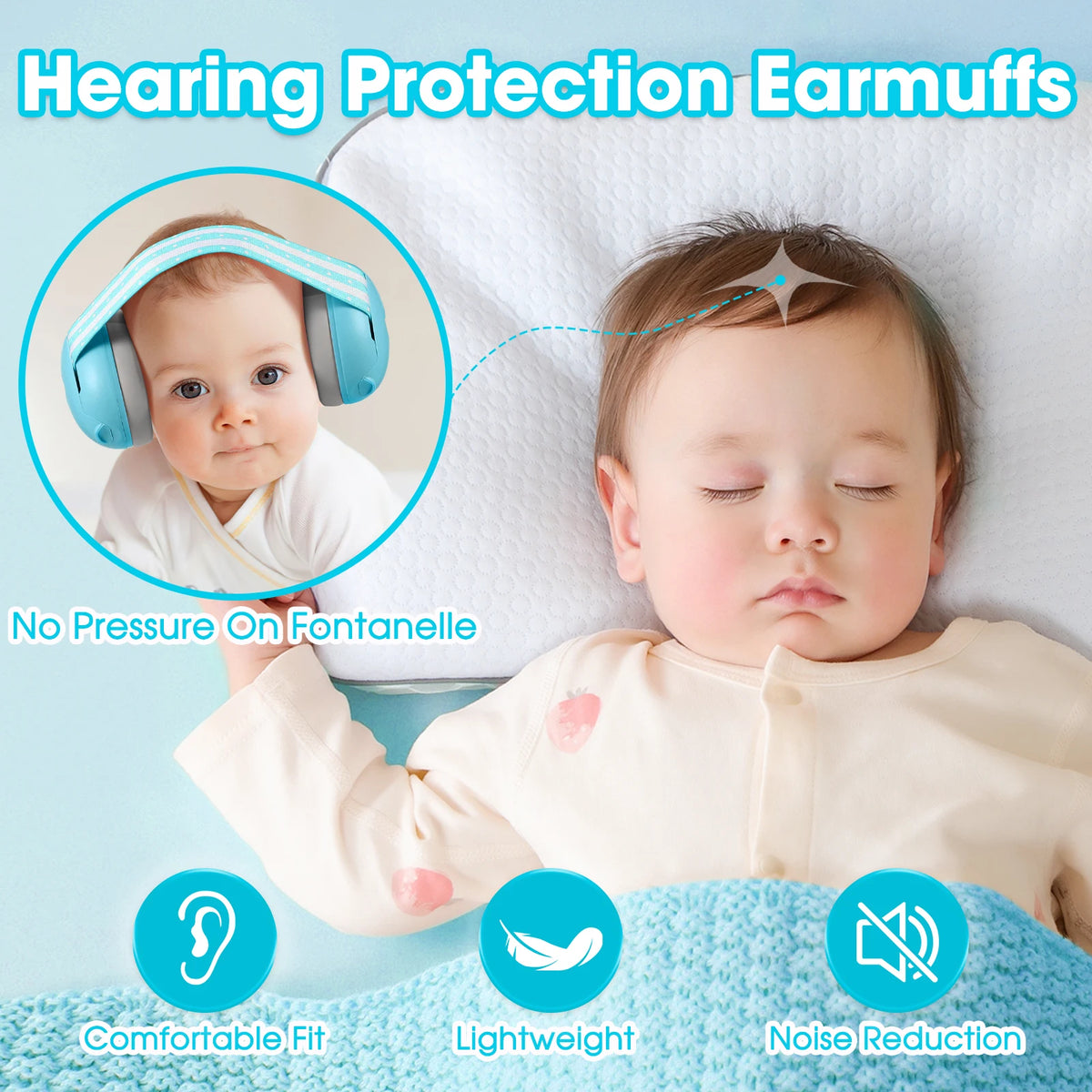 Anti-noise Baby Earmuffs - Bibbo & Co™