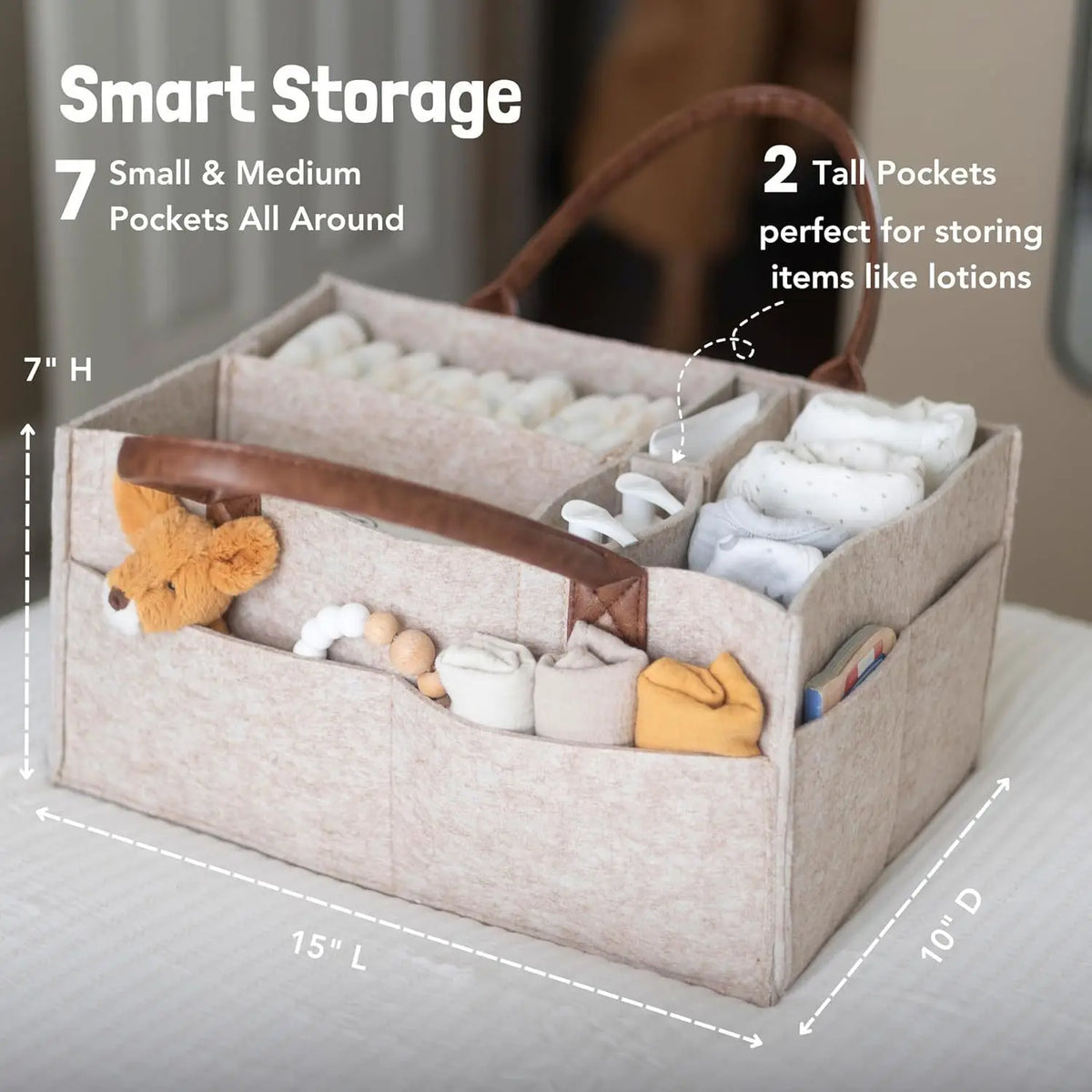 Nursery Organizer Basket - Bibbo & Co™
