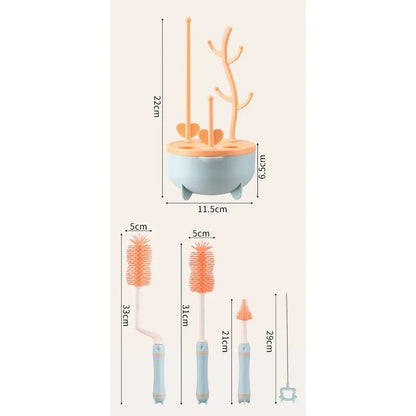6 in 1 Baby Bottle Cleaner Set