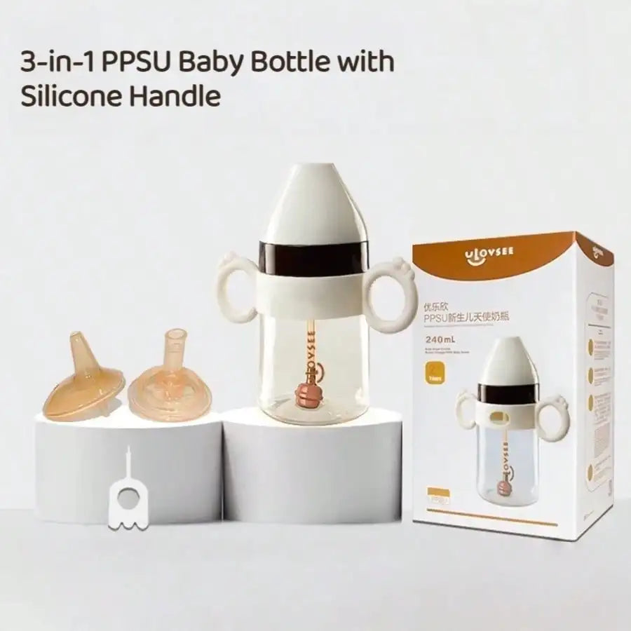 Baby Bottle with Gravity Ball and Handle - Bibbo & Co™