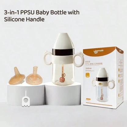 Baby Bottle with Gravity Ball and Handle - Bibbo & Co™