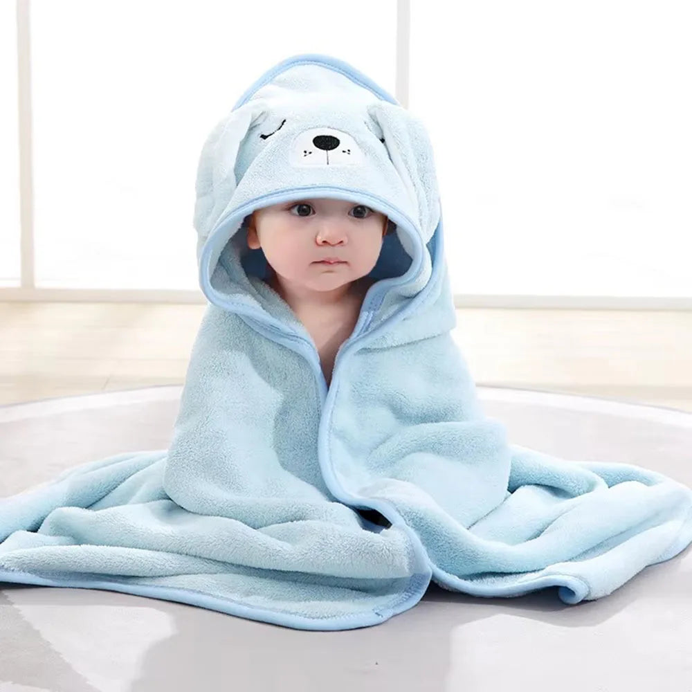 Hooded Baby Bath Towel