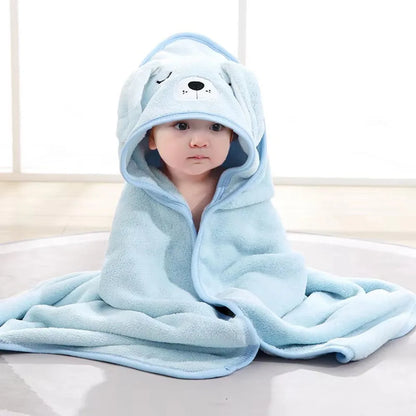 Hooded Baby Bath Towel