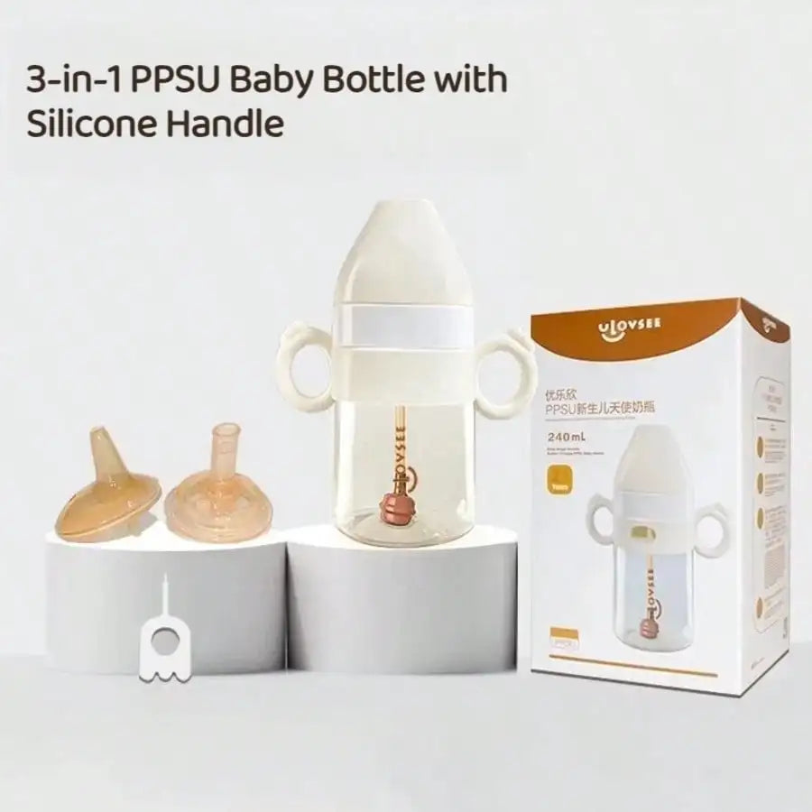 Baby Bottle with Gravity Ball and Handle - Bibbo & Co™