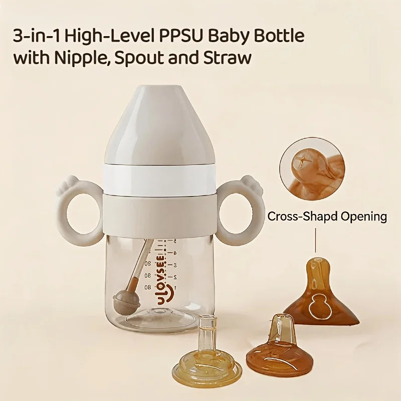 Baby Bottle with Gravity Ball and Handle - Bibbo & Co™